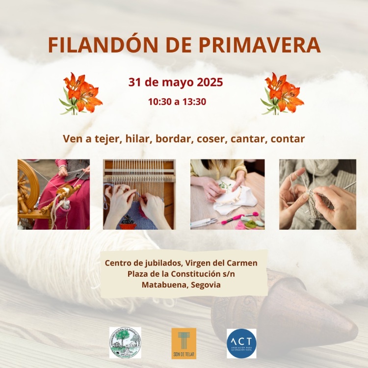 Filandón de primavera 2025 @ Centro de jubilados, Virgen del Carmen